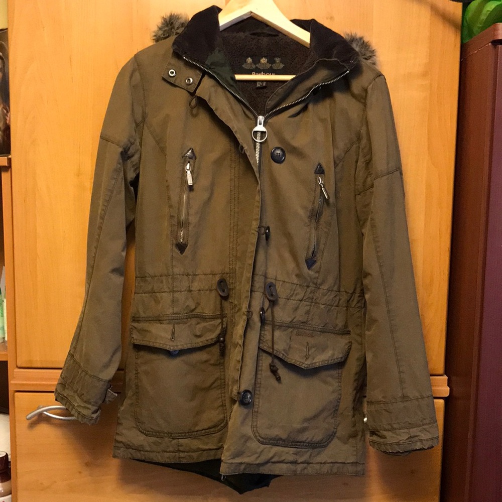 Barbour size 10 jacket